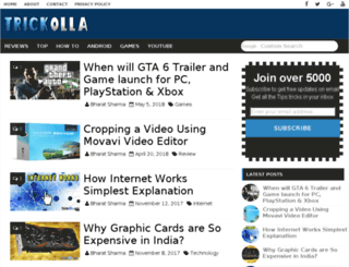 trickolla.com screenshot