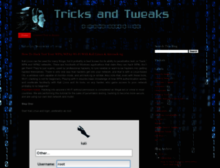 tricks-and-tweaks.blogspot.com screenshot
