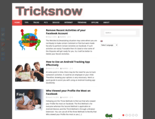 tricksnow.com screenshot