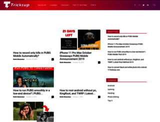 tricksup.com screenshot