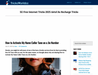 tricksworldzz.com screenshot