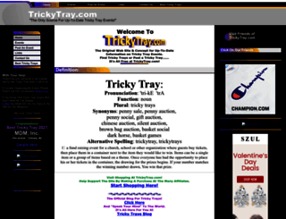 trickytray.com screenshot