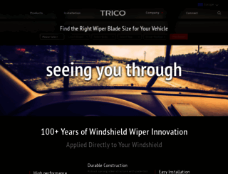 trico.eu.com screenshot