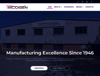 tricogen.com screenshot