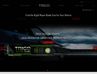 tricoproducts.com.mx screenshot