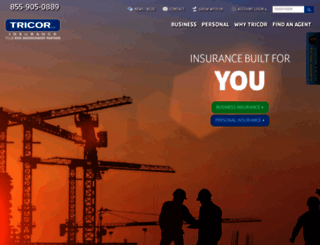 tricorinsurance.com screenshot