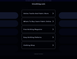 tricotting.com screenshot
