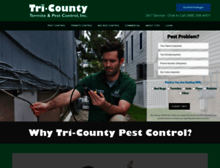 tricountypestco.com screenshot