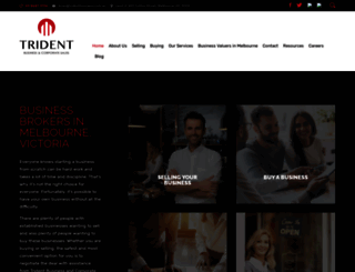 tridentbusiness.com.au screenshot