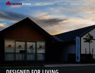 tridenthomes.nz screenshot