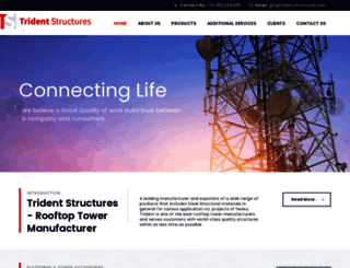tridentstructures.com screenshot