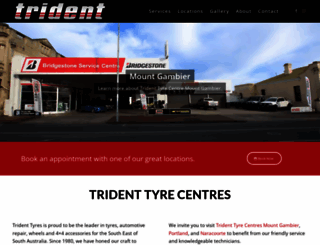 tridenttyres.com.au screenshot