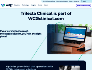 trifectaclinical.com screenshot