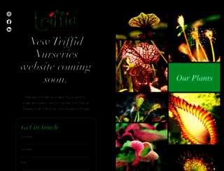 triffidnurseries.co.uk screenshot