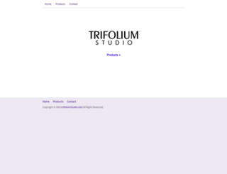 trifoliumstudio.com screenshot