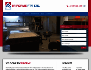 triforme.com.au screenshot