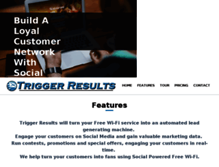 triggerresults.com screenshot