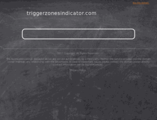triggerzonesindicator.com screenshot