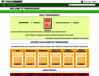 trignosource.com screenshot
