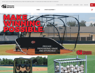 trigonsports.com screenshot