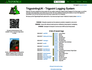 trigpointing.uk screenshot