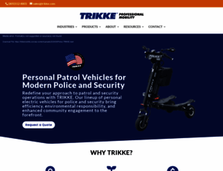 trikke.com screenshot