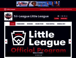 trileague.org screenshot