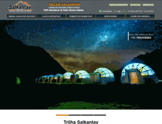 trilha-salkantay.com screenshot