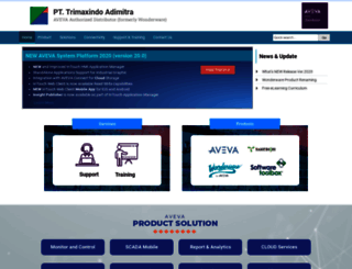 trimaxindo.co.id screenshot