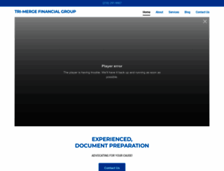 trimergefinancialgroup.com screenshot