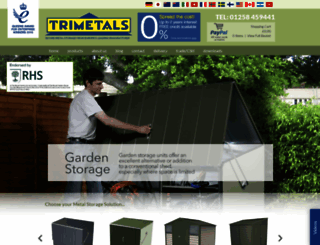 trimetals.co.uk screenshot