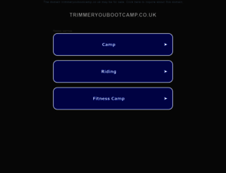 trimmeryoubootcamp.co.uk screenshot