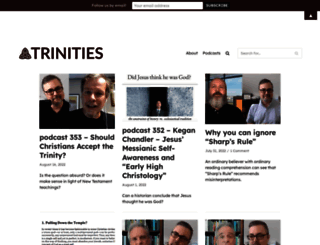trinities.org screenshot