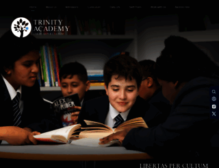 trinityacademylondon.org screenshot