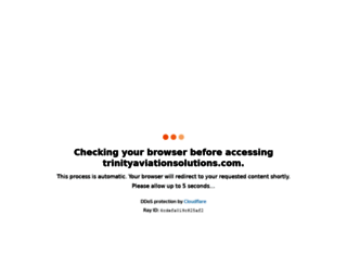 trinityaviationsolutions.com screenshot