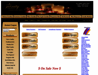 trinitycandlefactory.com screenshot