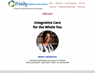 trinityintegrativefamilymedicine.com screenshot