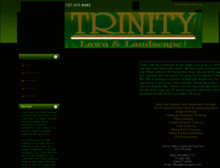 trinitylawns.com screenshot