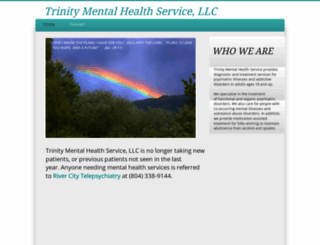 trinitymentalhealthservice.com screenshot
