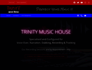 trinitymusichouse.com screenshot