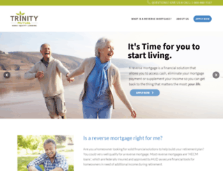 trinityreversemortgage.com screenshot