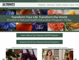 trinityschool.org screenshot