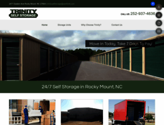 trinityselfstorage.org screenshot