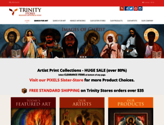 trinitystores.com screenshot