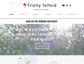 trinitytelford.org screenshot