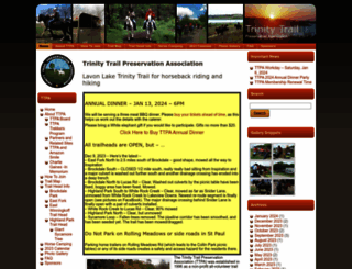 trinitytrailriders.org screenshot