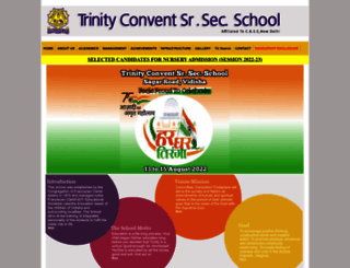 trinityvidisha.com screenshot