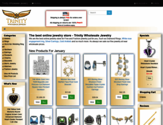 trinitywholesalejewelry.com screenshot