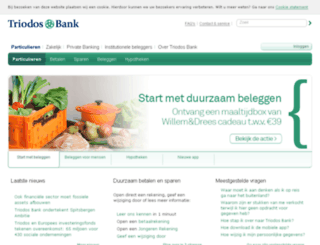 triodos-onlinebanking.nl screenshot