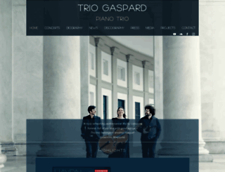 triogaspard.com screenshot